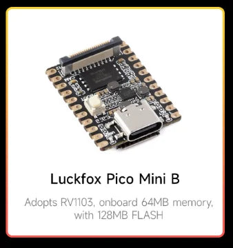 Luckfox Pico Mini RV1103 Linux Micro Development Board, Integrates ARM Cortex-A7/RISC-V MCU/NPU/ISP Processors