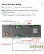 JK BMS PB2A16S20P 200A LiFePo4 Li-Ion LTO Battery 24V 48V 72V JK Inverter BMS 8S 10S 12S 14S 16S Active balancer 2A JIKONG BMS