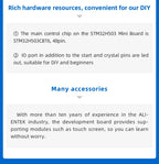 STM32H503CBT6 STM32F103C8T6 ARM STM32 Minimum System Development Board English Tutorial README Explanation