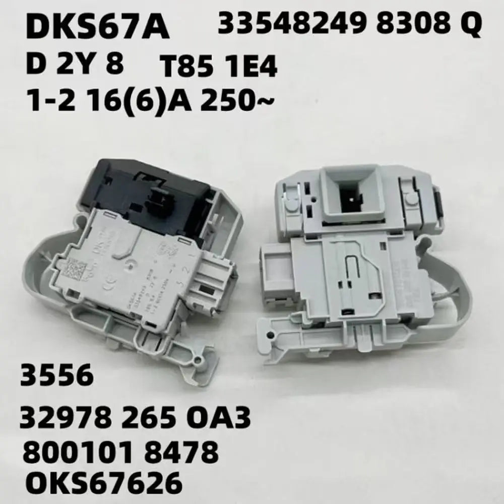 Brand New For Siemens Bosch IQ500 IQ300 IQ700 Washing Machine Washing Machine Door Lock Switch DKS65 DKS66 DKS67 DKS67A DKS68