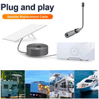 For Starlink Gen3 Ethernet Adapter Cable Extension to RJ45 Female Coupler Waterproof with Starlink Router Dish Outdoor Extender