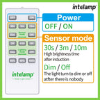 Solar Light Outdoor Motion Sensor Flood Security With Remote Control Powered Wall Dusk to Dawn Garden Porch Farm