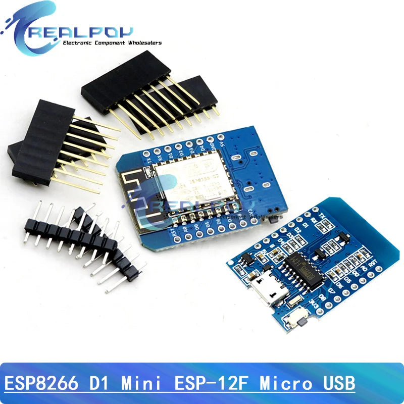 WeMos D1 Mini Pro V3.0 NodeMcu 4MB/16MB bytes Lua WIFI Internet of Things Development board based ESP8266 CH340G Nodemcu V2