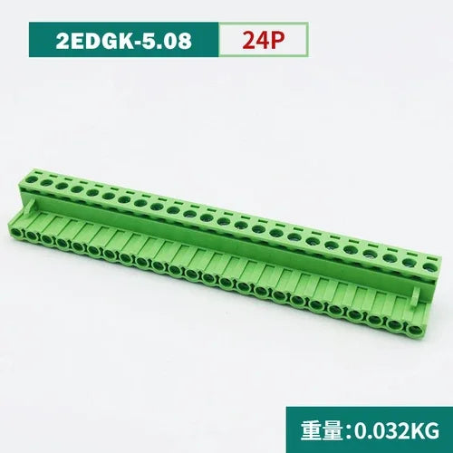 2EDGK-5.08MM Plug-in Terminal Block PCB Plug 2P3P10P12P14P16P-24P