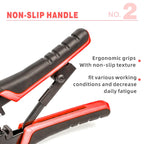 RJ45 Cat6 Crimping Tool Kit with RJ11/12/45 8P6P Network LAN Crimper Connectors and Covers Network Cable Tester Wire Stripper