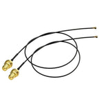 U.FL IPX IPX1 UFL to RP-SMA Female Bulkhead Antenna WiFi Pigtail SMA Connector 1.13 Cable For PCI Card Wireless Router