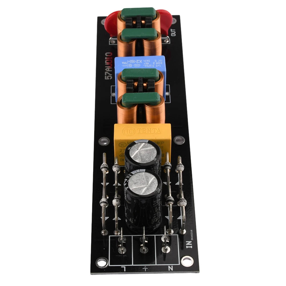 2000W 15A EMI Power Filter Module High Efficiency DC Power Supply Filter DIY Audio