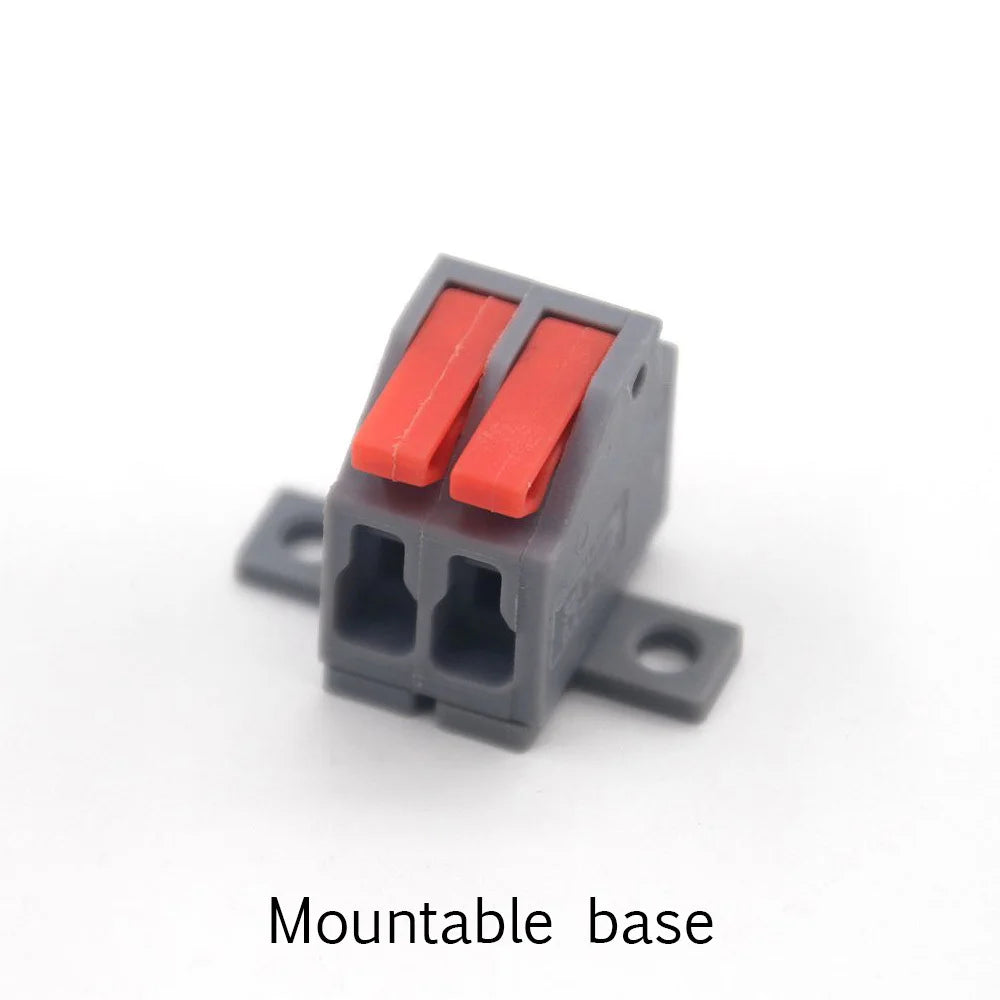 1PC Wire Connector Electric Cable Led Conectors Fast Terminals Blocks Docking Butt Household Electrician Tools For 4mm² 6mm²