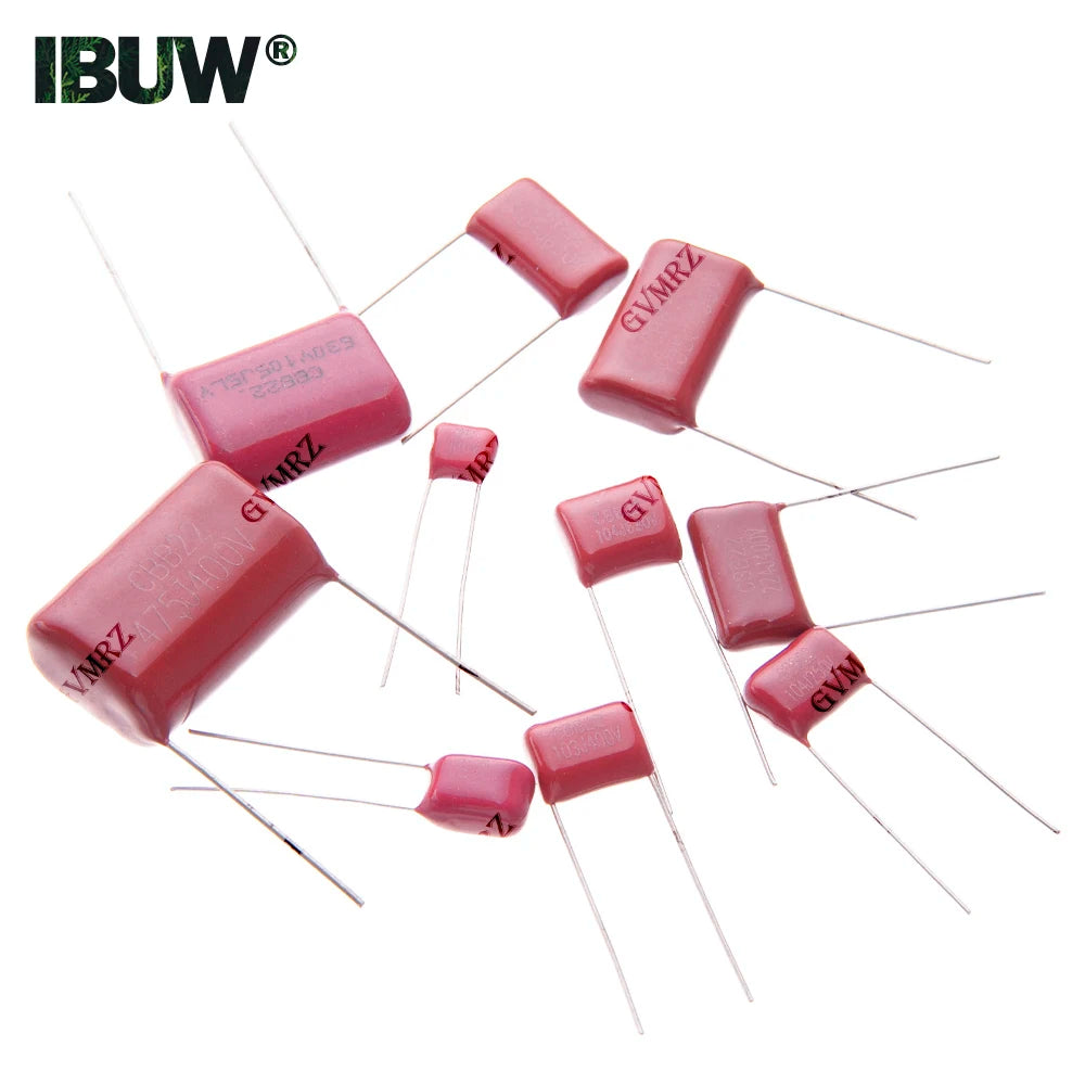 63V 100V 250V 400V 450V 630V 2000V 103J 104J 105J 155J 223J 224J 225J 334J 474J 475J CBB Polypropylene Film Capacitor