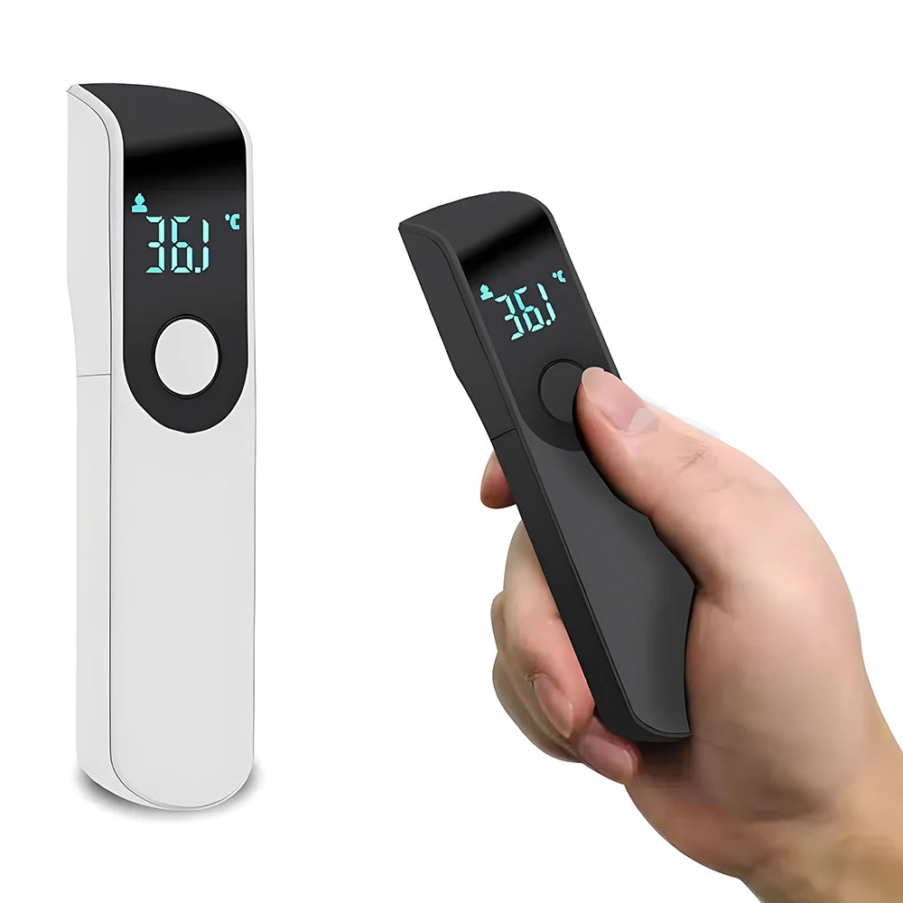 Medical Temperature Test Kit Infrared Thermometer Non-contact Forehead Thermomete or Digital Finger Blood Oxygen Oximeter LED