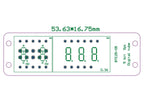 MAX7219 0.36 Inch 5 Bits Digital LED Display 7 Segment Module 6 Color Available for Arduino STM32 STC AVR ESP32 Unwelded