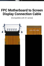 For Lab X1/X1C Display Connector Flex Cable for X1 Series Touch Screen Cable FPC Cable from AP Board to LCD Replace