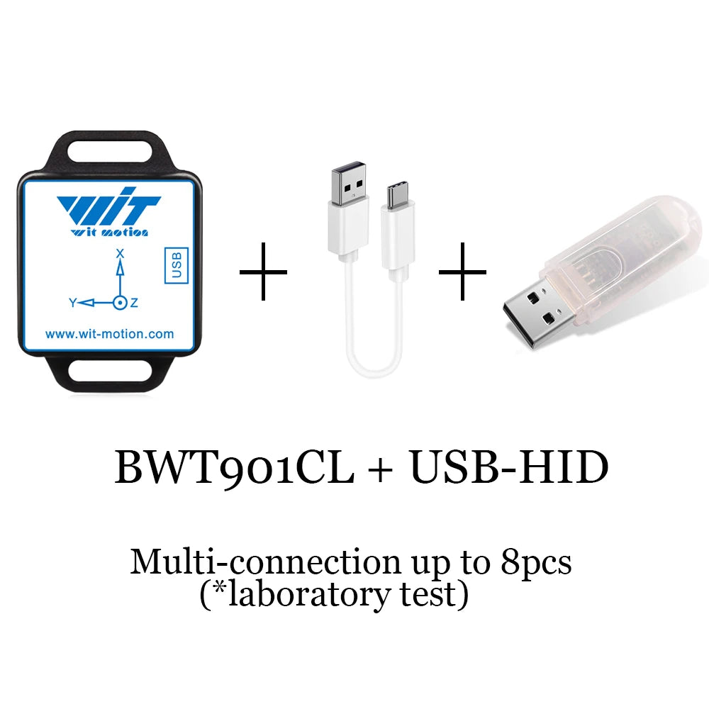 WitMotion WT901SDCL AHRS MPU9250 200Hz 9-Axis Offline Accelerometer Data Logger,  Gyro+Angle (XY 0.05° Accuracy)+Magnetometer