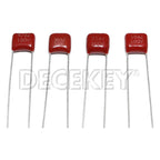 10PCS 100V CBB Polypropylene Film Capacitor 103 104 154 223 224 333 334 393 473 474 10nF 39nF 100nF 220nF 470nF Capacitance Kit