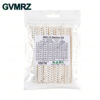 0201 0402 0603 0805 1206 1% 5% SMD Resistor Assorted Kit 1R-1M 10K 100K 1K 100R Resistance Set DIY
