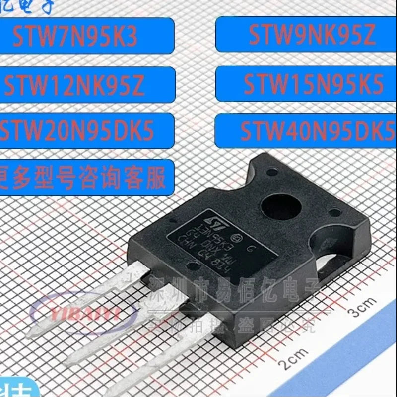 STW6N95K5 7N95K3 9NK95Z 10N95K5 12NK95Z 13N95K3 15N95K5 20N95DK5 20N95K5 22N95K5 25N95K3 40N95DK5 40N95K5 TO-247 IGBT MOSFET