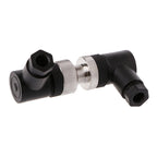 1Pc 3/4/5 Pin M12 Sensor Connector Waterproof Male&female Plug Screw Threaded Coupling