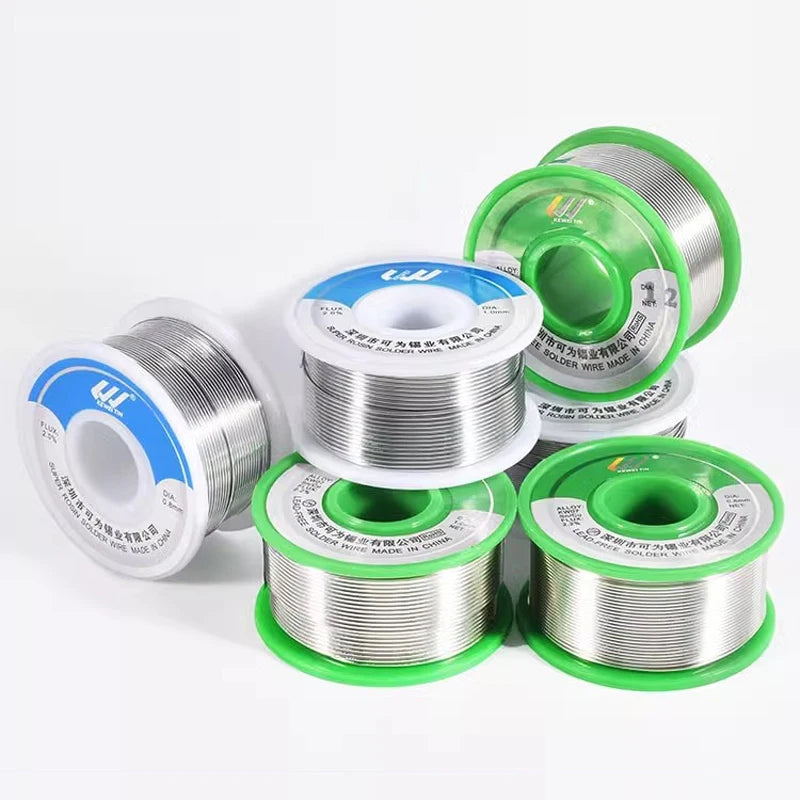Solder wire high-purity rosin-containing tin wire lead-free tin wire with low temperature and environmental protection.