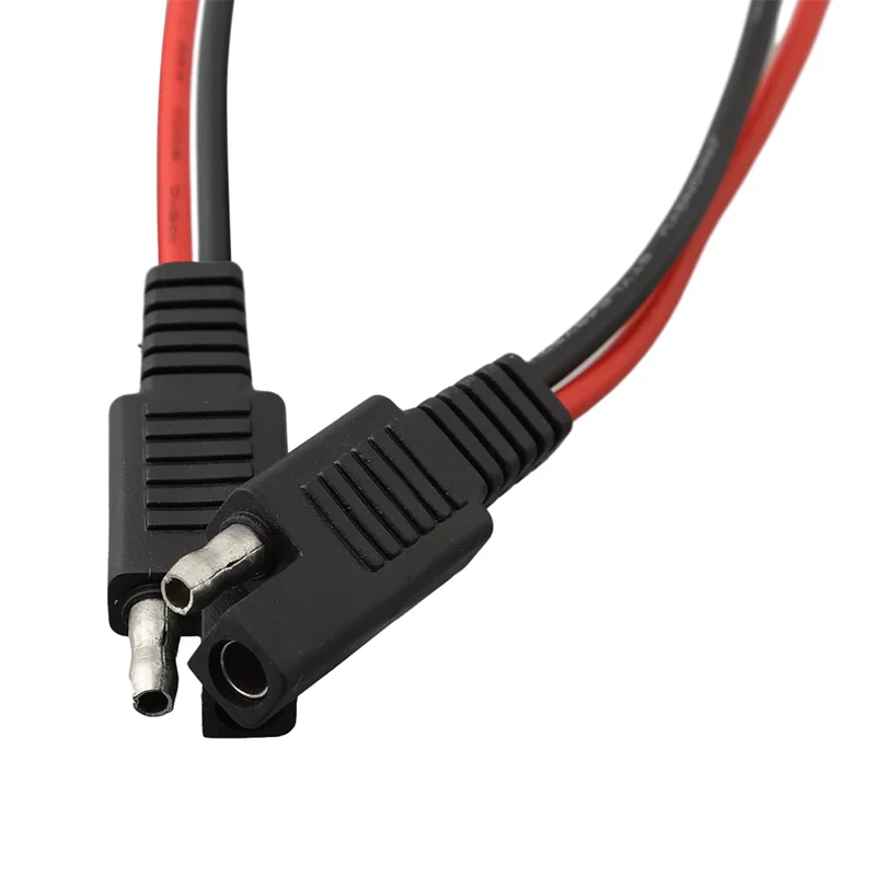 14AWG 18AWG SAE Power Connector Automotive Extension Cable 2 Pin DIY Connector Male Plug Copper Wire Solar Panel Cord Wire E2