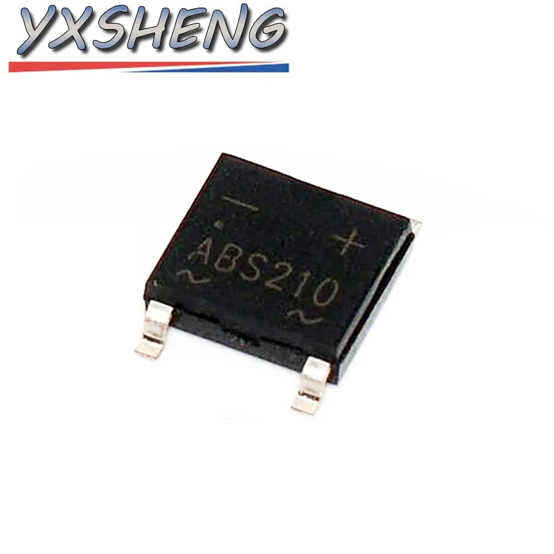 20PCS ABS210 SOP-4 2A 1000V SMD Bridge Rectifier