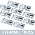 1~10PCS High Performance Motion Sensor Module Radar Motion Sensor HW-MS03 HW-MS07 2.4GHz to 5.8GHz Microwave Radar Sensor Module
