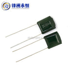 50pcs Polyester film capacitor 100V 1nF 1.5nF 2.2nF 100nF 2A471J 2A102J 2A152J 2A222J 2A392J 2A332J 2A472J 2A103J 2A473J 2A104J