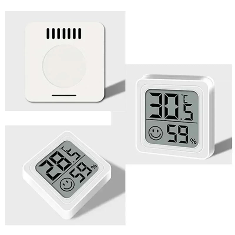 1/3/4/6 PCS Mini LCD Digital Thermometer Hygrometer Indoor Room Temperature Humidity Meter Sensor Gauge Weather Station Set