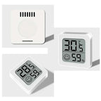 1/3/4/6 PCS Mini LCD Digital Thermometer Hygrometer Indoor Room Temperature Humidity Meter Sensor Gauge Weather Station Set
