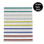 Hot Sale 40Pin 1x40 Single Row Male 2.54 Breakable Pin Header Connector Strip Colorful pin For Arduino Diy Kit