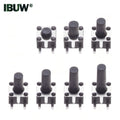 50PCS 4.5*4.5mm Momentary Tact Switch Push Button Switch  Micro Switch For TV/Home Use Button 4.5*4.5*3.8 3PIN 3 5 6 7 8 MM