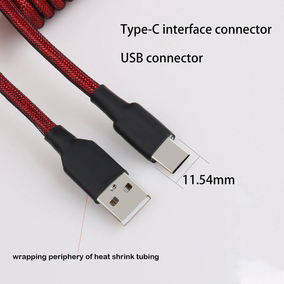 Keyboard Cable GX12 USB2.0 Aviation Connector Wires For Pc Data Cable Type C Computer Hardware Interface Accessories