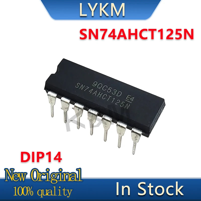 10/PCS New Original SN74AHCT125N 74AHCT125N DIP14 Logic chip In Stock