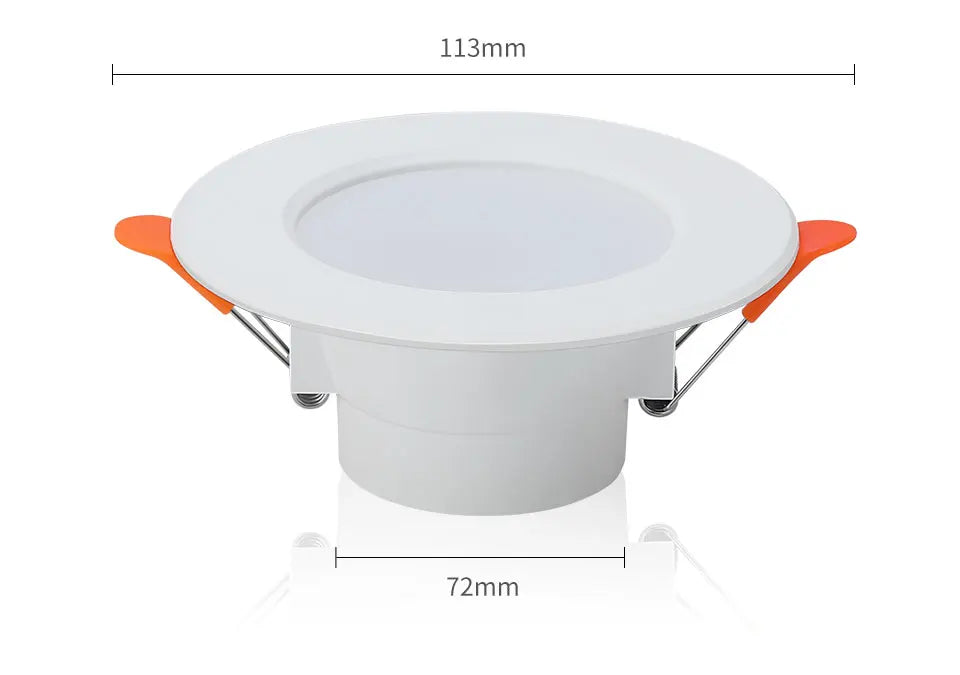 Smart LED Downlight 10W 220V Tuya Smart Life Bluetooth Can Ceiling Light Dimmable 1-4 Pack RF 2.4G Remote Group Control 75-105mm