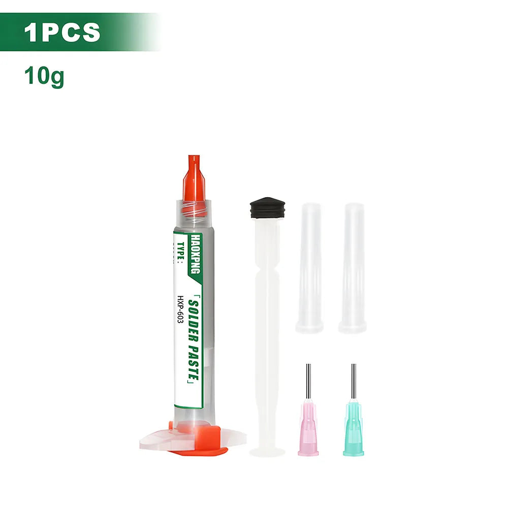 Sn99ag0.3cu0.7 Lead-free Solder Paste 217°c No-clean High Temperature Solder Paste For Smd/bga/smt/ic/pcb Repair