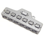 3/6 Ports Push-in Fast Quick Wire Connector Distribution Wiring Cable Splitter for LED Lighting Terminal Block