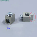 10/50Pcs PCB Screw Terminals Through Hole High Current 30A Copper Square Solder Board Drive Power Wire Terminal Connector