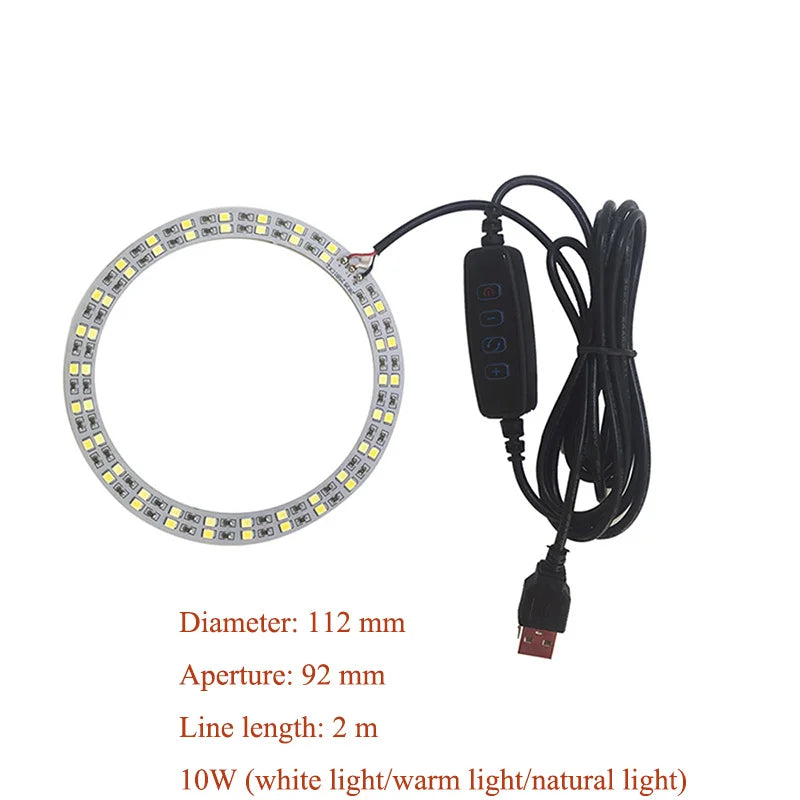 DC5V Dimmable LED Chip 5W-30W Surface Light Source SMD 5730 LED Light Beads DIY Tricolor Adjustable LED Bulb White Warm White