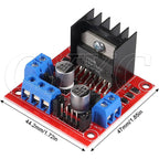 L298N DC Motor Driver Module L298N Stepper Motor Smart Car Robot Breadboard Peltier High Power L298 DC Motor Driver for Arduino