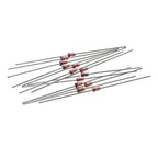 20pcs Original New 1W Through-hole Zener Diode 1N4733A/5V1 1N4734A/5V6 1N4735A/6V2 1N4742A/12V DO-41 Glass Package for Arduino