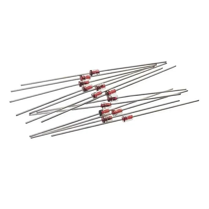20pcs Original New 1W Through-hole Zener Diode 1N4733A/5V1 1N4734A/5V6 1N4735A/6V2 1N4742A/12V DO-41 Glass Package for Arduino
