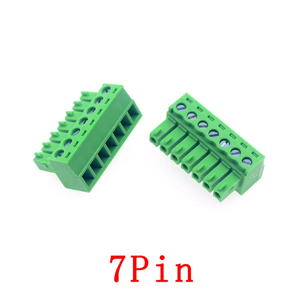 10PCS 15EDG 3.5MM KF2EDG PCB Screw Terminal Block Connector PLUG PIN HEADER SOCKET 2P-14PP