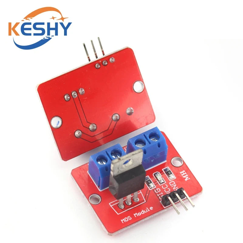 0-24V Top Mosfet Button IRF520 MOS Driver Module For Arduino MCU ARM Raspberry pi