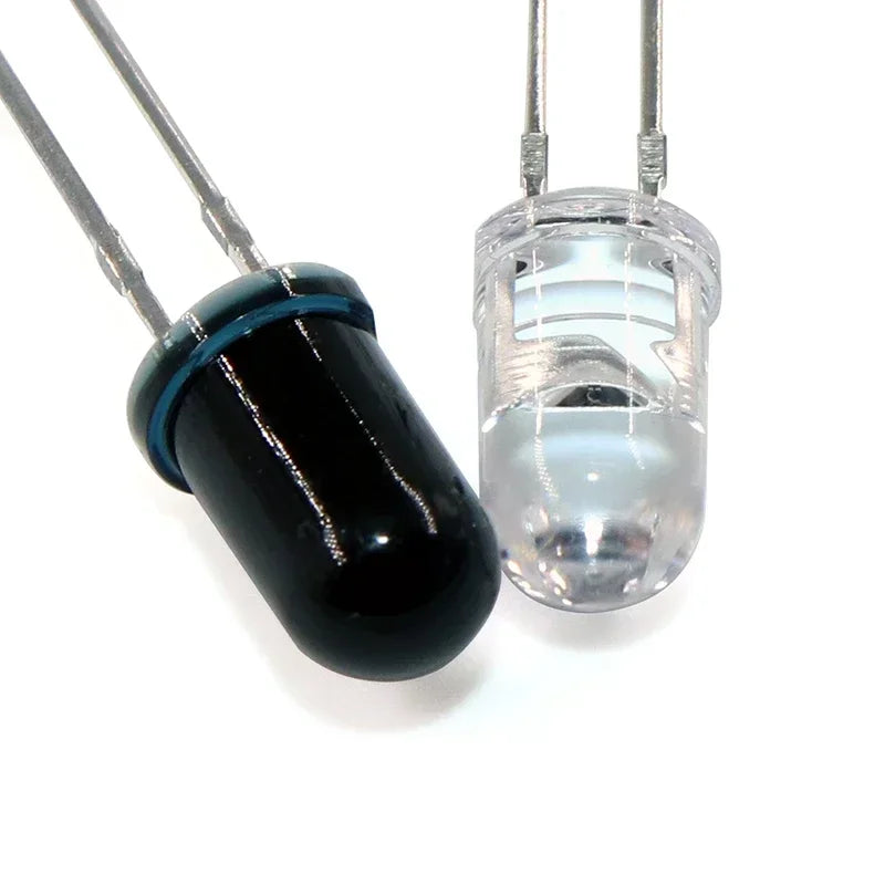 20/40PCS 3mm & 5mm 940nm LEDs Infrared Emitter and IR Receiver Diode Diodes Kit - for Remote Control Applications ,arduino