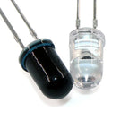 20/40PCS 3mm & 5mm 940nm LEDs Infrared Emitter and IR Receiver Diode Diodes Kit - for Remote Control Applications ,arduino