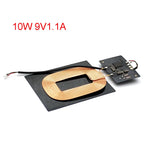Qi Wireless Charging Standard Universal Wireless Charger Receiver Module Pure Copper Coil Circuit Board Charging for CellPhones