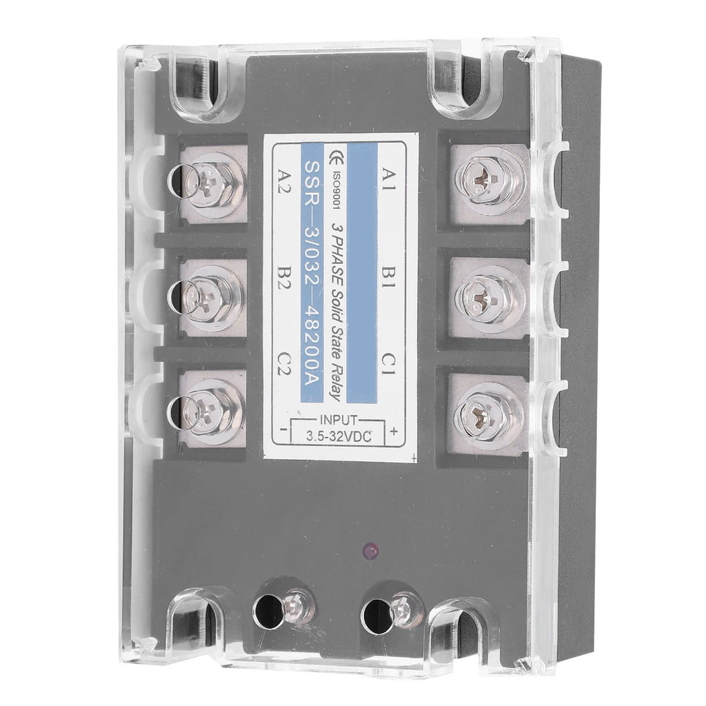 3‑Phase SSR DC Control AC 480V 200A Solid State Relay Industrial Equipment SSR‑3 D48200 200A