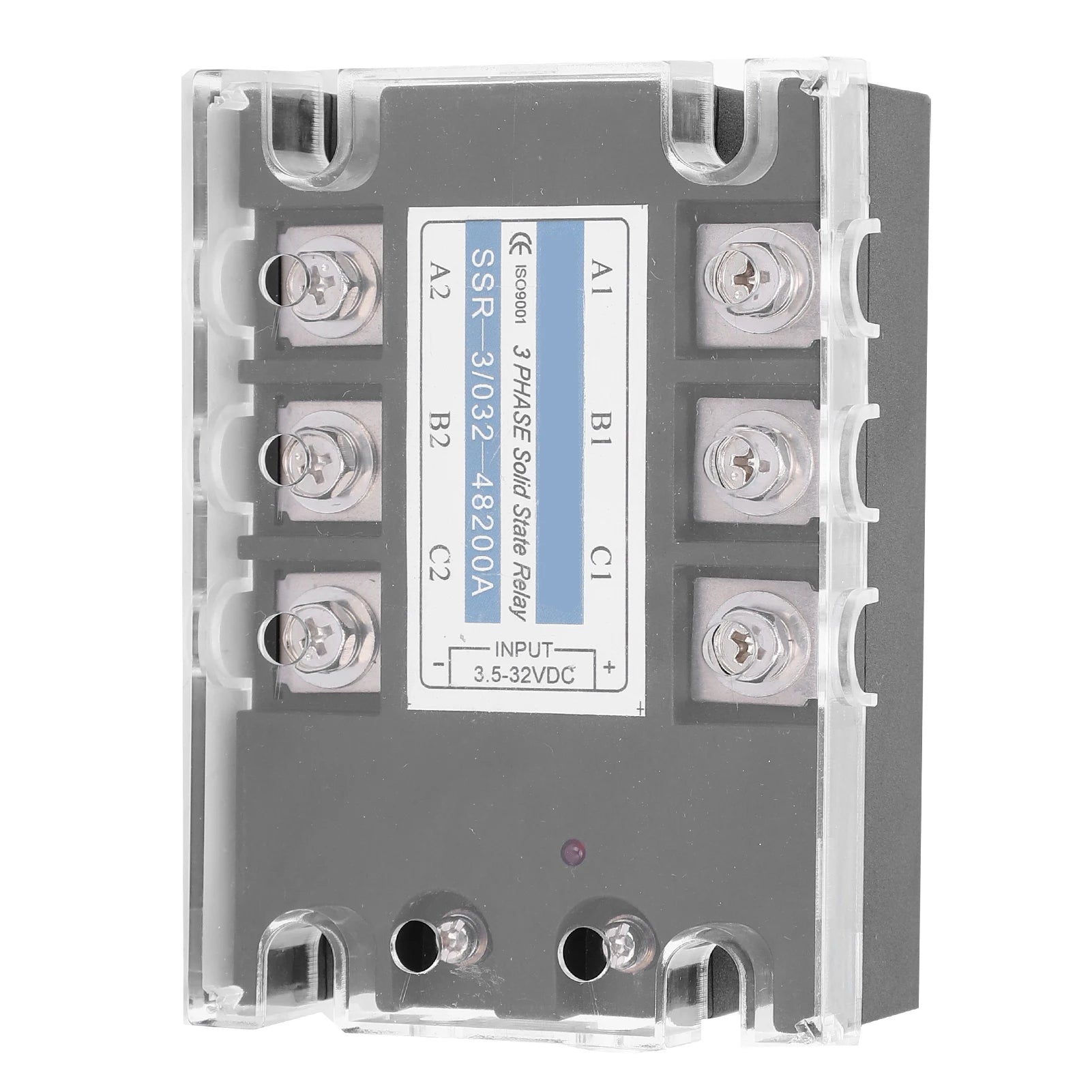 3‑Phase SSR DC Control AC 480V 200A Solid State Relay Industrial Equipment SSR‑3 D48200 200A
