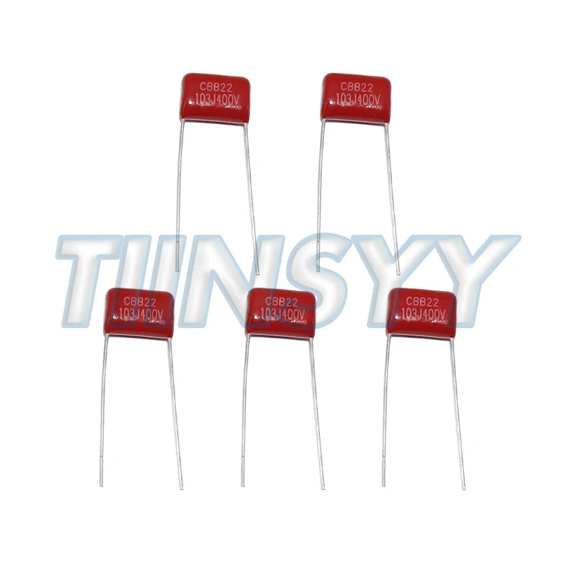 50PCS/LOT CBB Capacitor Assortment Kit 400V 10NF-3.3UF 10values Metallized Polyester Film Capacitors KIT DIY