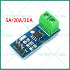 10-50PCS For ACS712 ACS724 5A 20A 30A Hall Current Sensor Module 05B