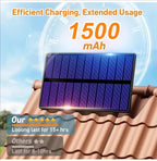 234 LED Solar Lights Outdoor Motion Sensor Dusk to Dawn Solar Powered Security Flood Light, Split 16.5ft Cable for Wall Garden